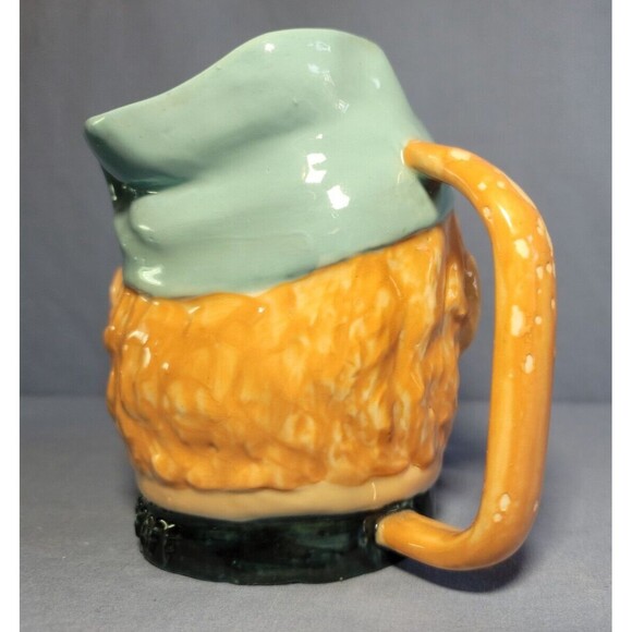Toby Mug FALSTAFF Character Jug Vintage 5.5" with Raised Bushy Eyebrows - Picture 4 of 9